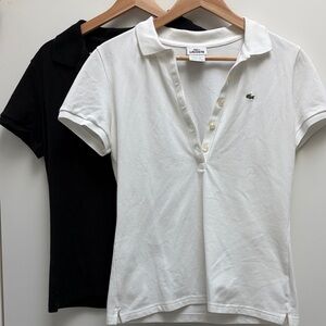 Lacoste Polo Shirts Sz 42